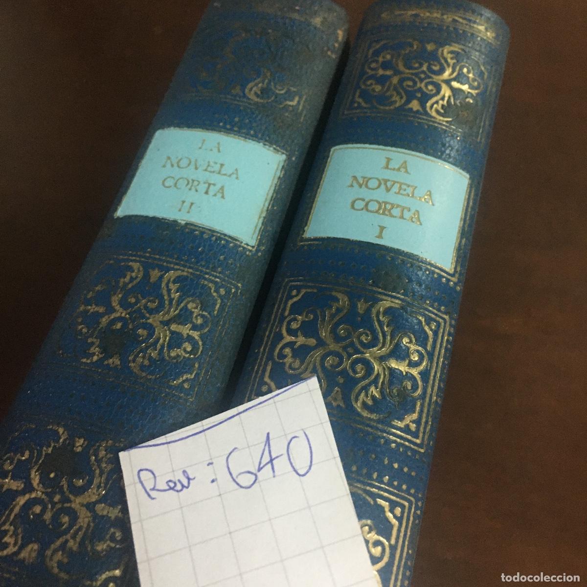 Libros antiguos: OBRAS MAESTRAS DE LA NOVELA CORTA. 2 VOL&Uacute;MENES. REF: 640 - Foto 6