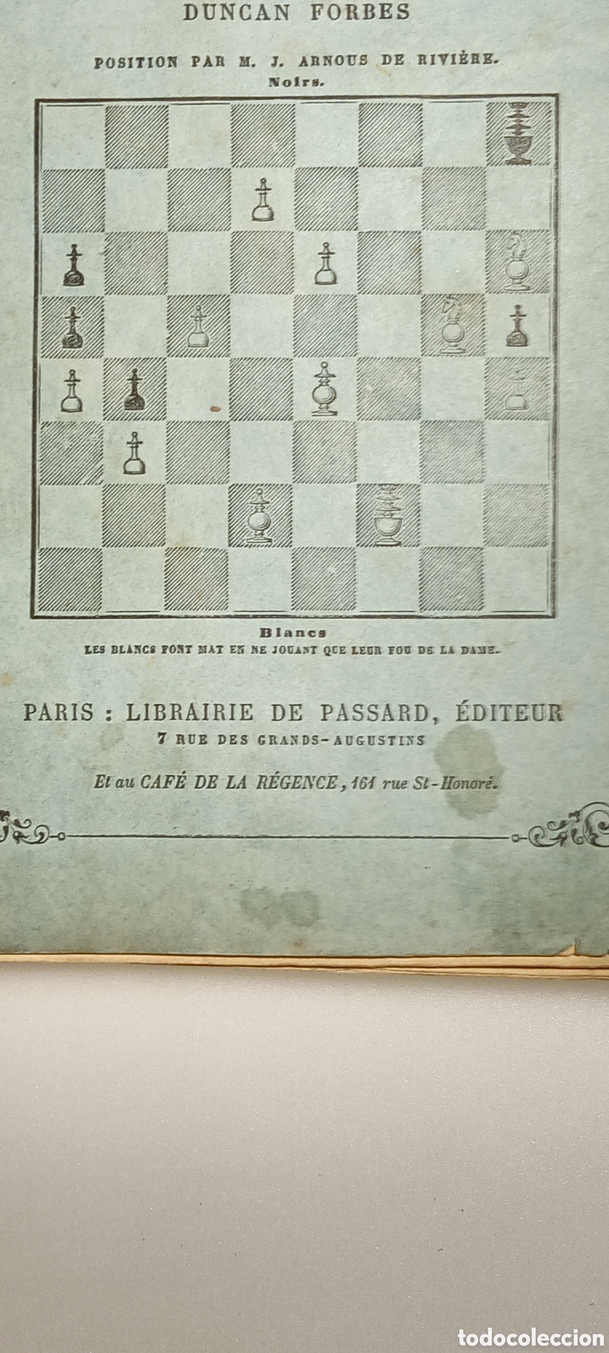 Libros antiguos: JEU DES ECHECS - Foto 3