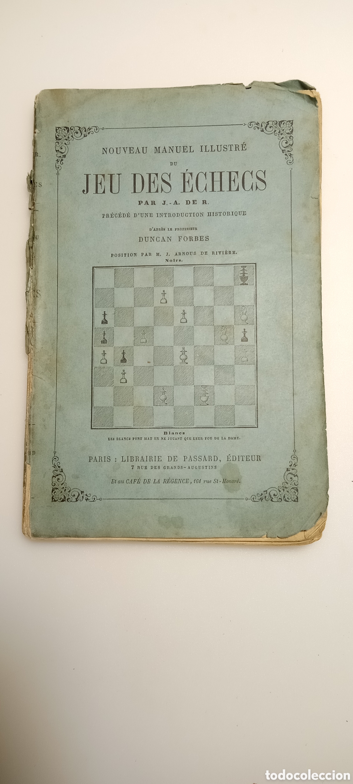 Libros antiguos: JEU DES ECHECS - Foto 1
