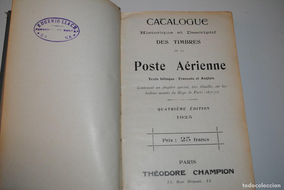 Libros antiguos: CATALOGO DE SELLOS THEODORE CHAMPION - 1925 - EN FRANCES E INGLES - Foto 2