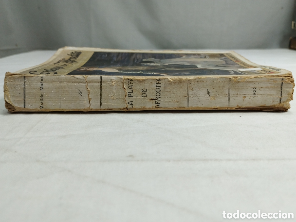 Libros antiguos: La playa de Afrodita. Matilde Mu&ntilde;oz, 1922 KKB - Foto 2
