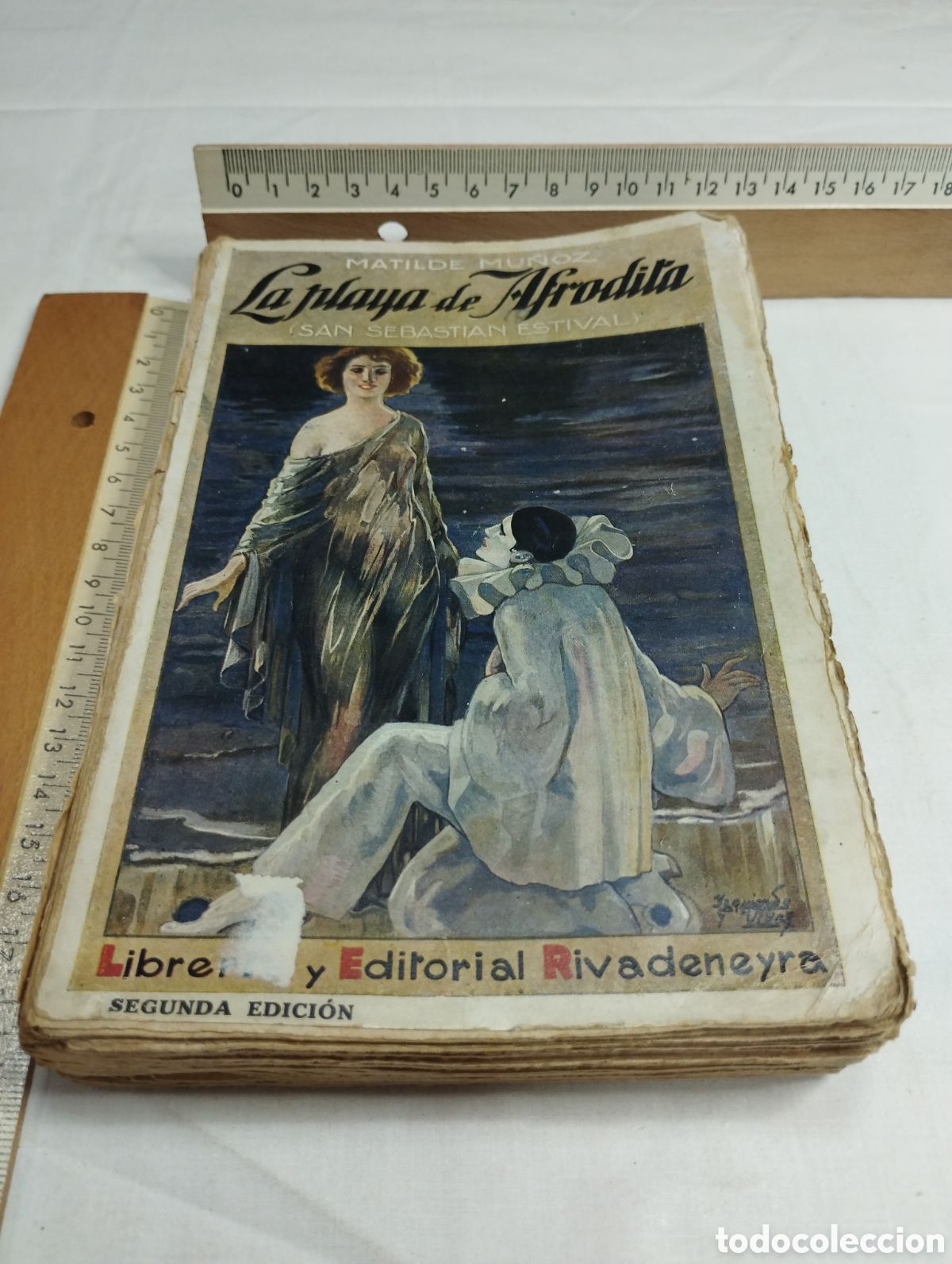 Libros antiguos: La playa de Afrodita. Matilde Mu&ntilde;oz, 1922 KKB - Foto 1
