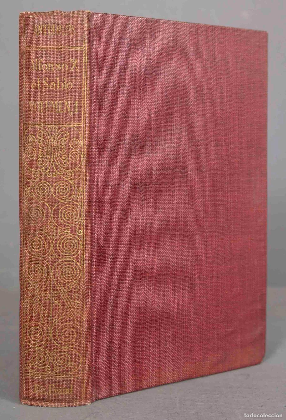 Libros antiguos: ALFONSO X EL SABIO. VOLUMEN 1 - Foto 1
