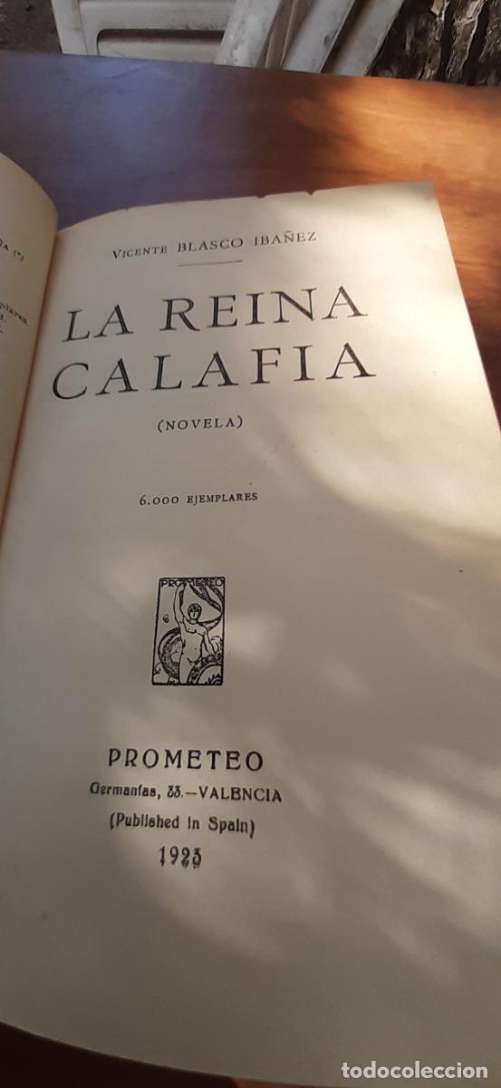 Libros antiguos: La reina Calafia. Novela. - Foto 2
