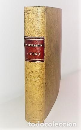 Libros antiguos: QUINTI HORATII FLACCI OPERA ... 1868 - Foto 1