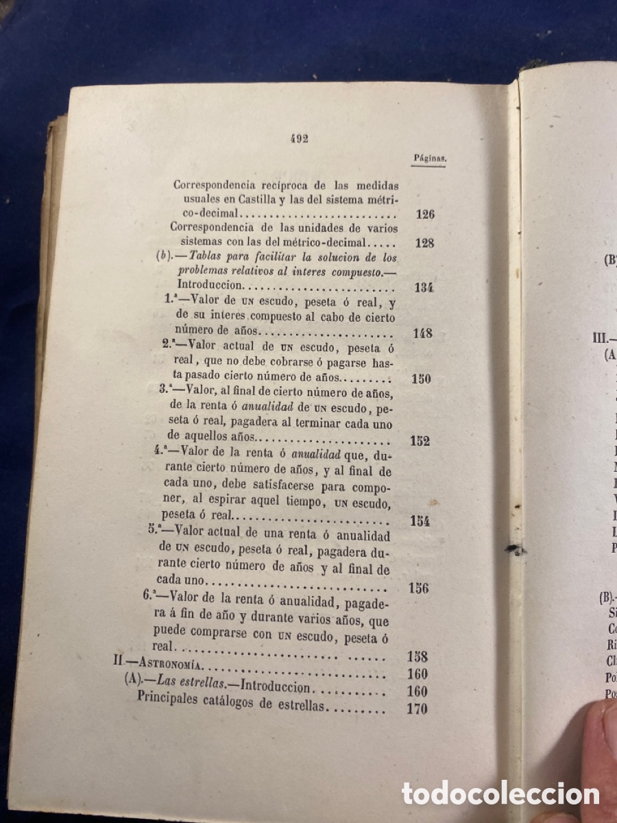 Libros antiguos: ANUARIO DEL OBSERVATORIO DE MADRID - Foto 4