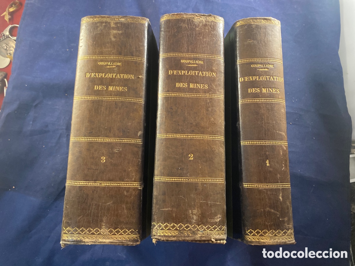 Libros antiguos: COURS D&rsquo;EXPLOITATION DES MINES PAR HATON DE LA GOUPILLI&Egrave;RE - Foto 1