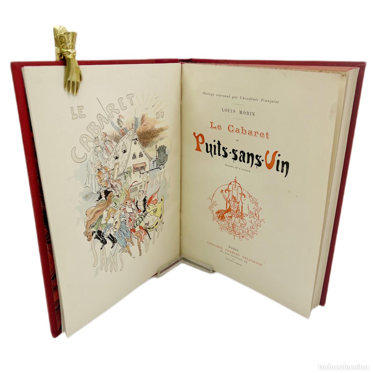 Libros antiguos: LOUIS MORIN - LE CABARET PUITS&middot;SANS&middot;VIN - 1900 - Foto 3