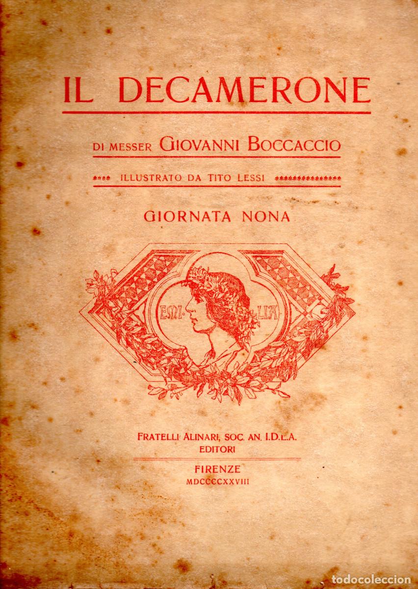 Libros antiguos: Boccaccio, Giovanni. - Il Decamerone. - Foto 2