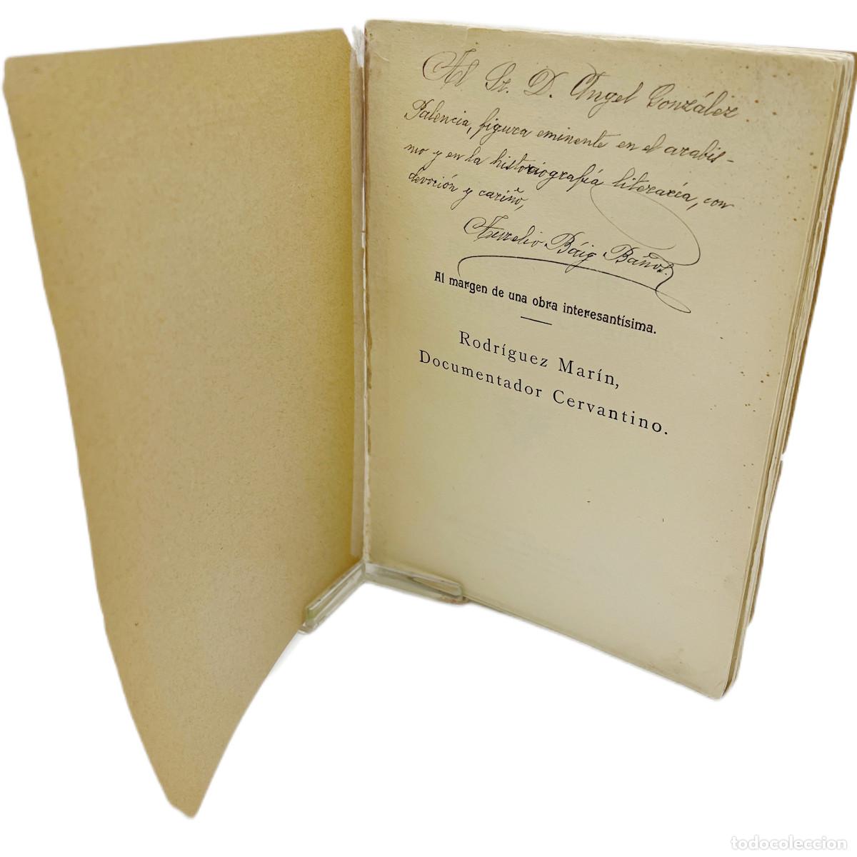 Libros antiguos: AURELIO B&Aacute;IG BA&Ntilde;OS - RODR&Iacute;GUEZ MAR&Iacute;N - 1916 - Foto 2