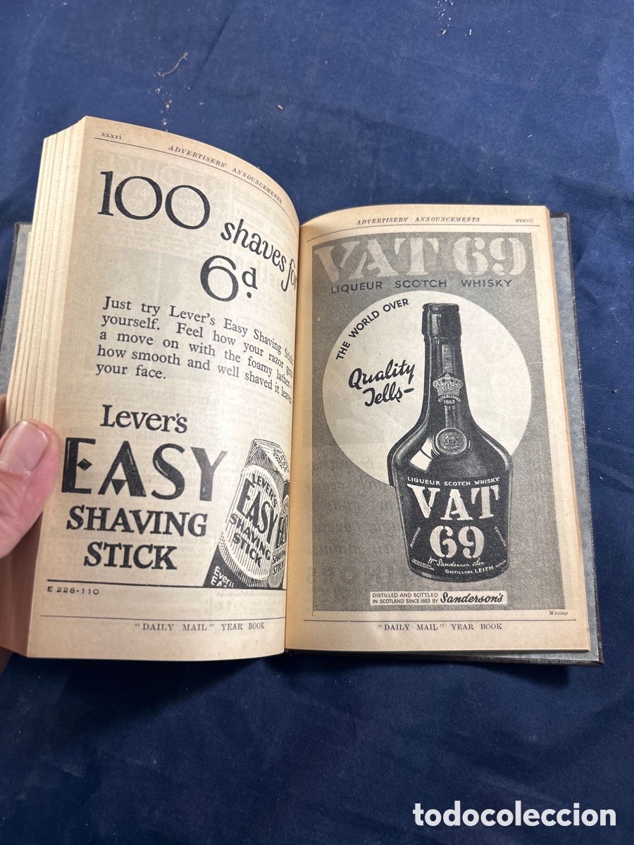 Libros antiguos: THE DAILY MAIL YEAR BOOK FOR 1936 - Foto 3