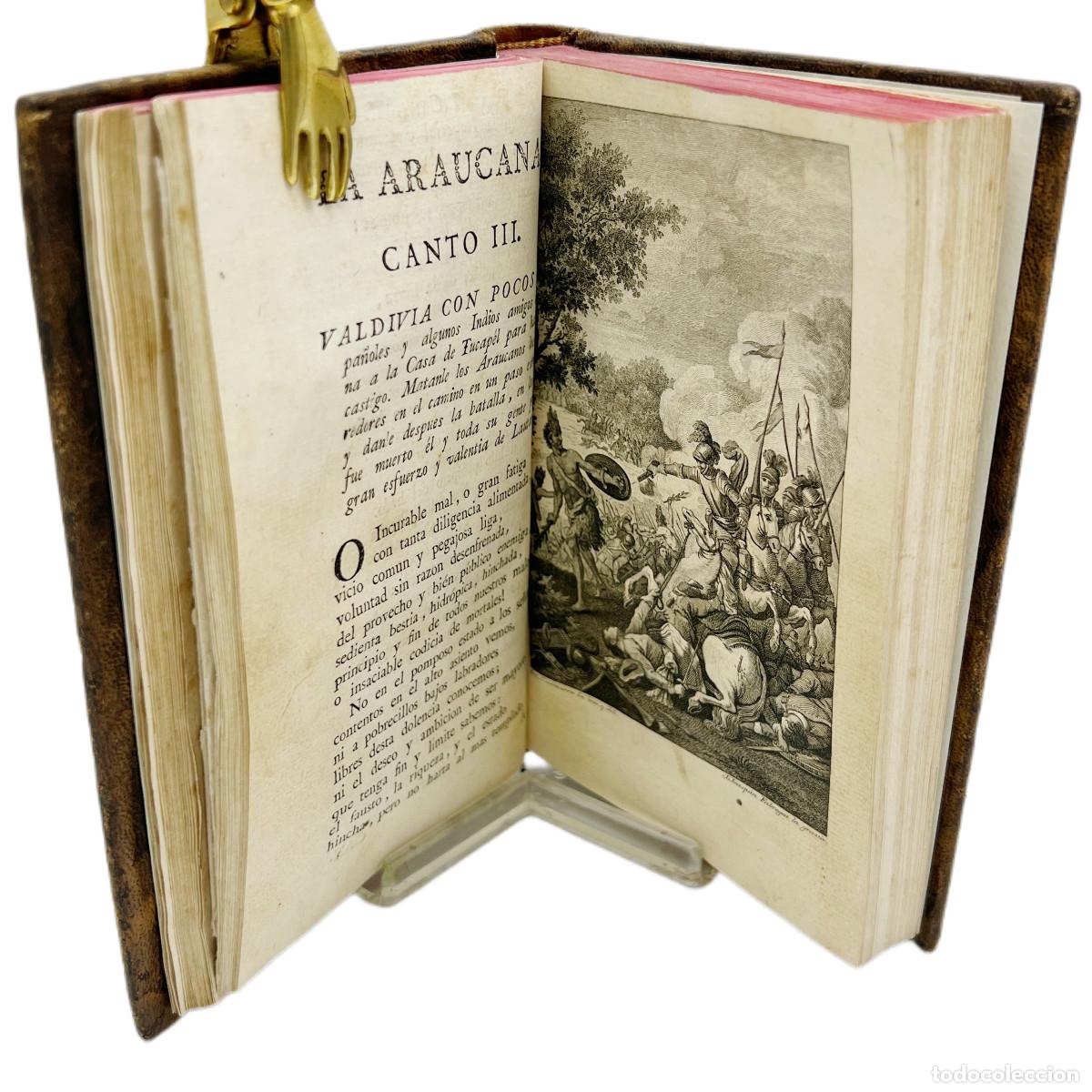 Libros antiguos: ALONSO DE ERCILLA - LA ARAUCANA - SANCHA, 1776 - Foto 4