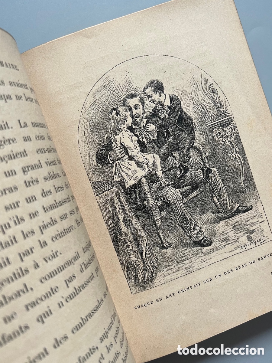 Libros antiguos: HISTOIRE DE GERMAINE, A. QUANTIN. A. Quantin, imprimeur-&eacute;diteur, ca. 1890 - Foto 6