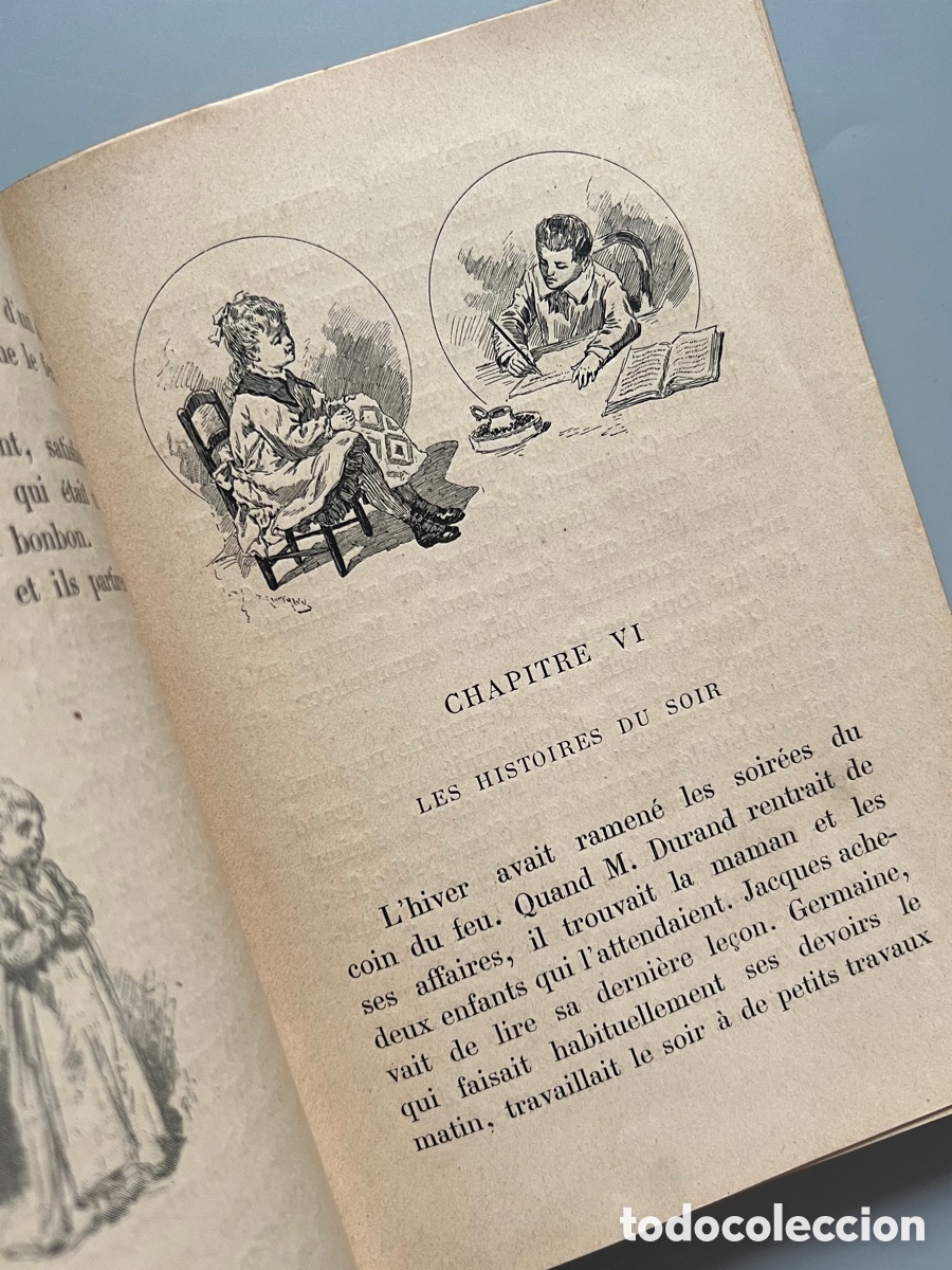 Libros antiguos: HISTOIRE DE GERMAINE, A. QUANTIN. A. Quantin, imprimeur-&eacute;diteur, ca. 1890 - Foto 7