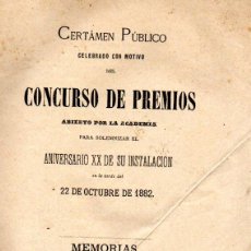 Libros antiguos: VS.AUTORES : NUESTRA SEÑORA DE LA FUENCISLA EN SEGOVIA (CONCURSO DE PREMIOS, 1883) VER DETALLE