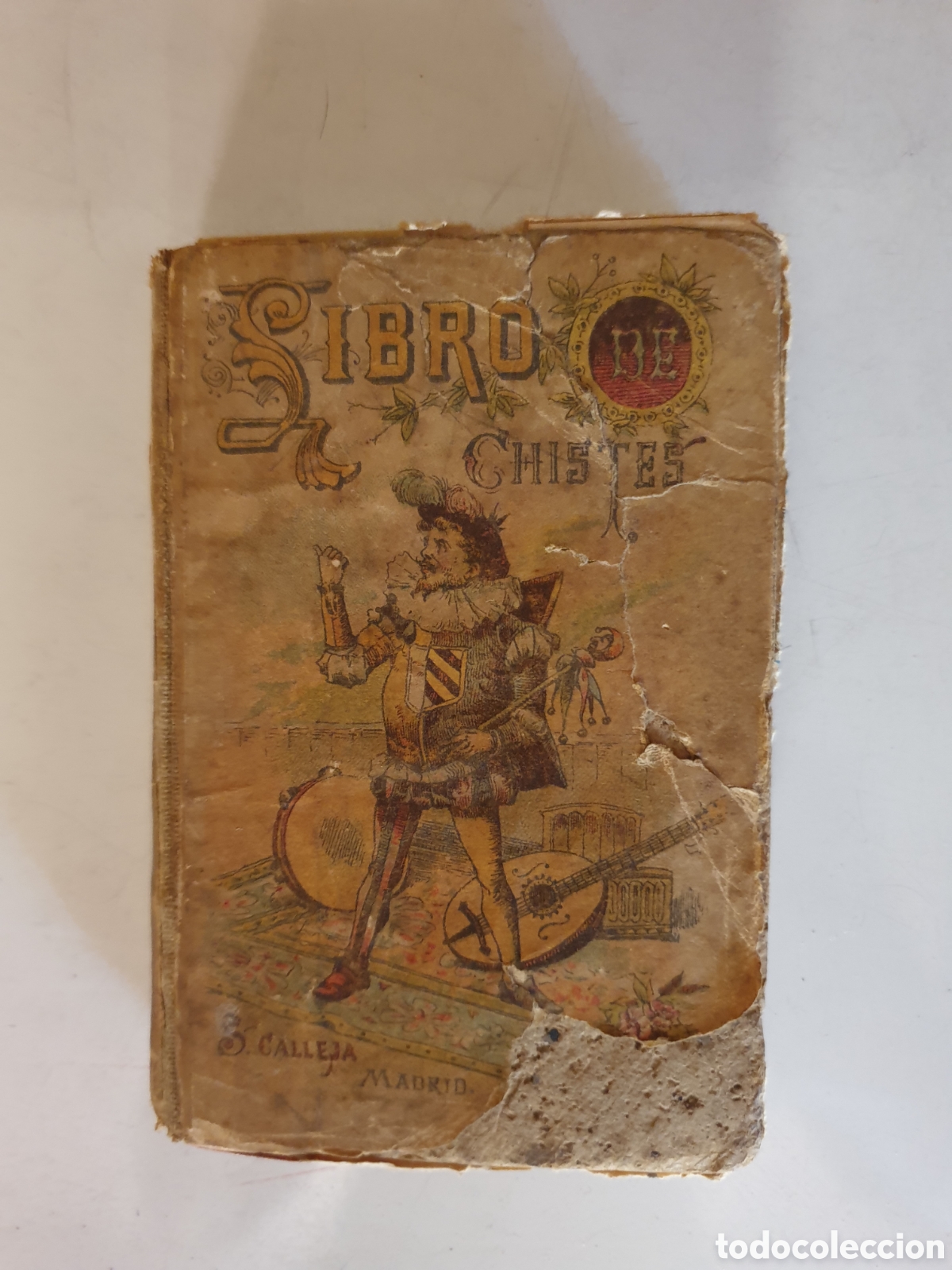 Libros antiguos: LIBRO DE LOS CHISTES. ED. SATURNINO CALLEJA 1876 - Foto 1