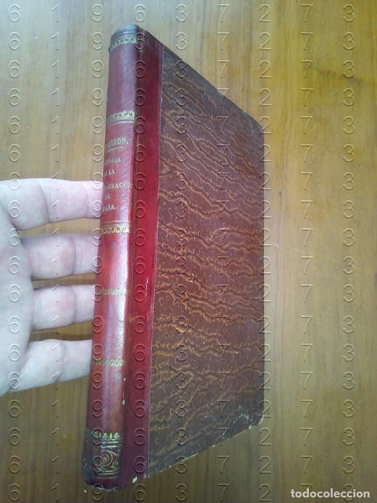 Old books: 1851 ADMINISTRACION PUBLICA DE ESPA&Ntilde;A HISTORIA DE LA FERNANDO COS GAYON FAM6