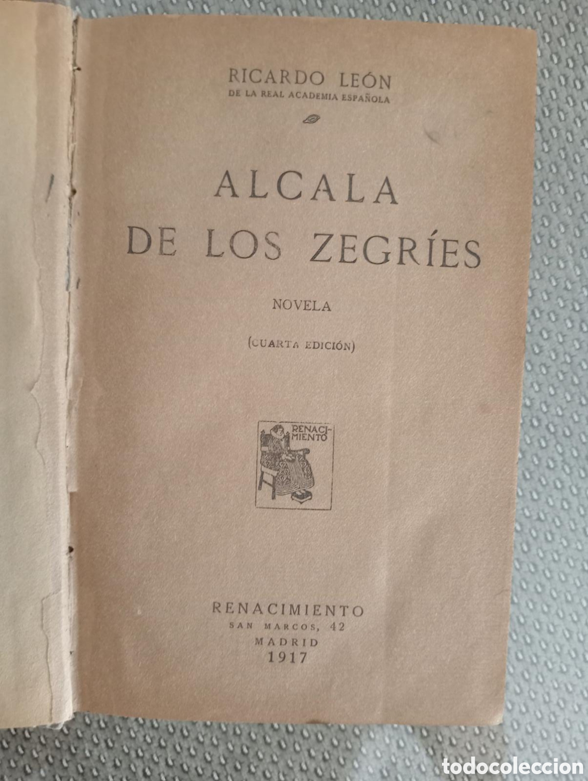 Libros antiguos: Alcal&aacute; de los Zegr&iacute;es / Ricardo Le&oacute;n - Foto 1