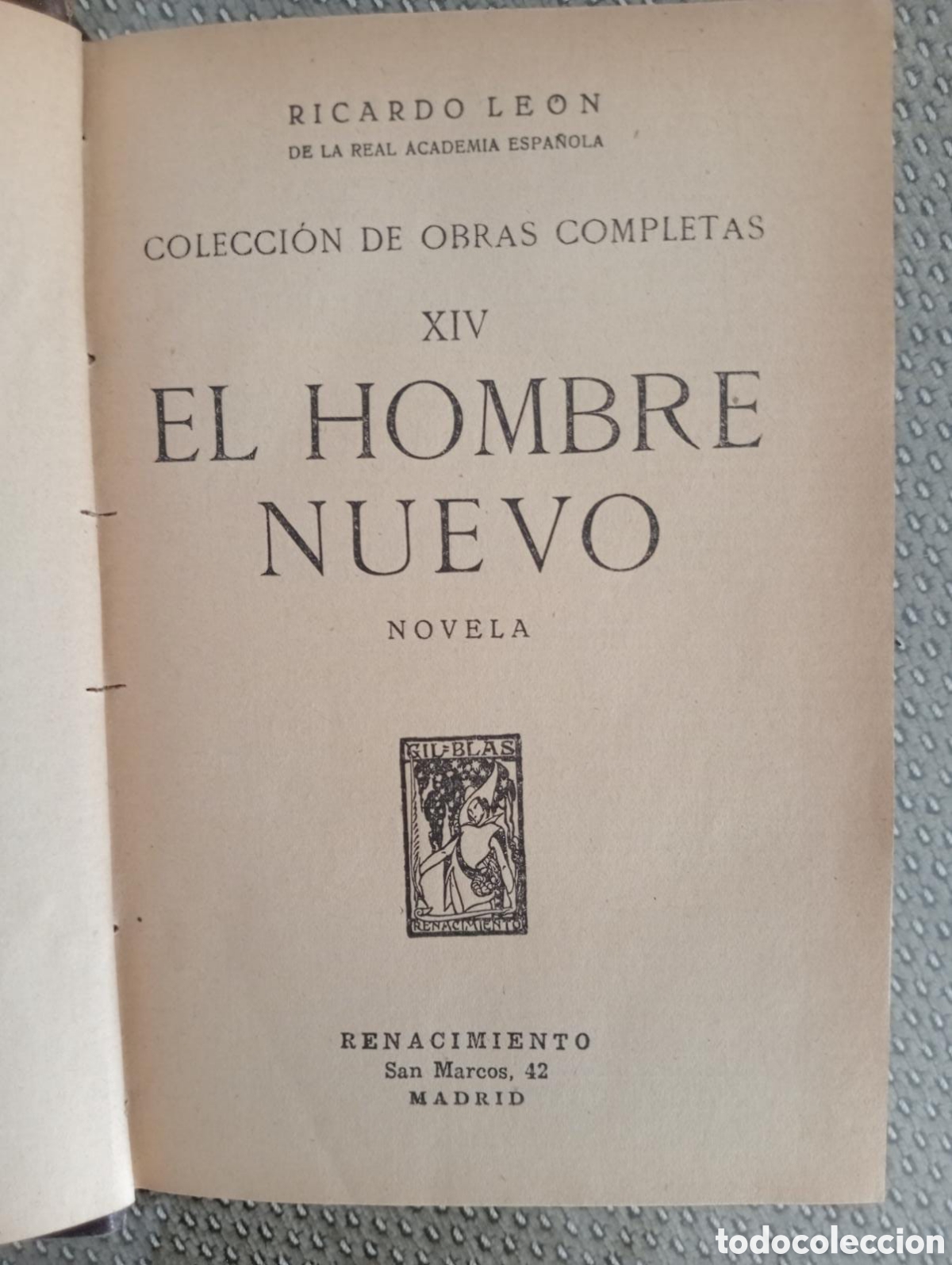 Libros antiguos: El hombre nuevo / Ricardo Le&oacute;n - Foto 1