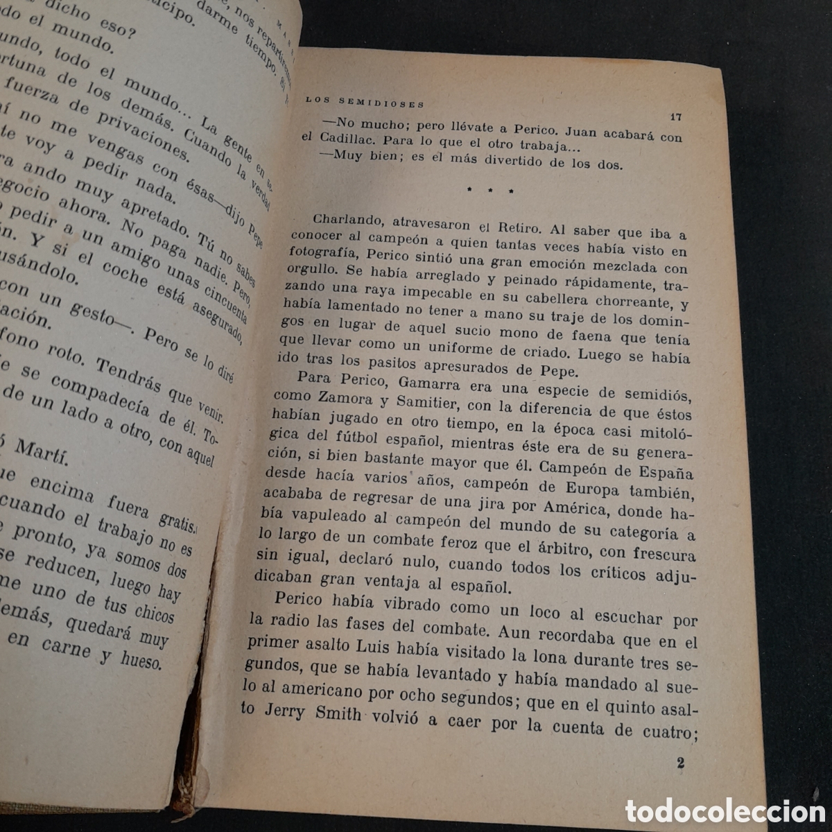 Libros antiguos: L-6332. LOS SEMIDIOSES. A. MASSIA. COLECCION LA NAVE. - Foto 4