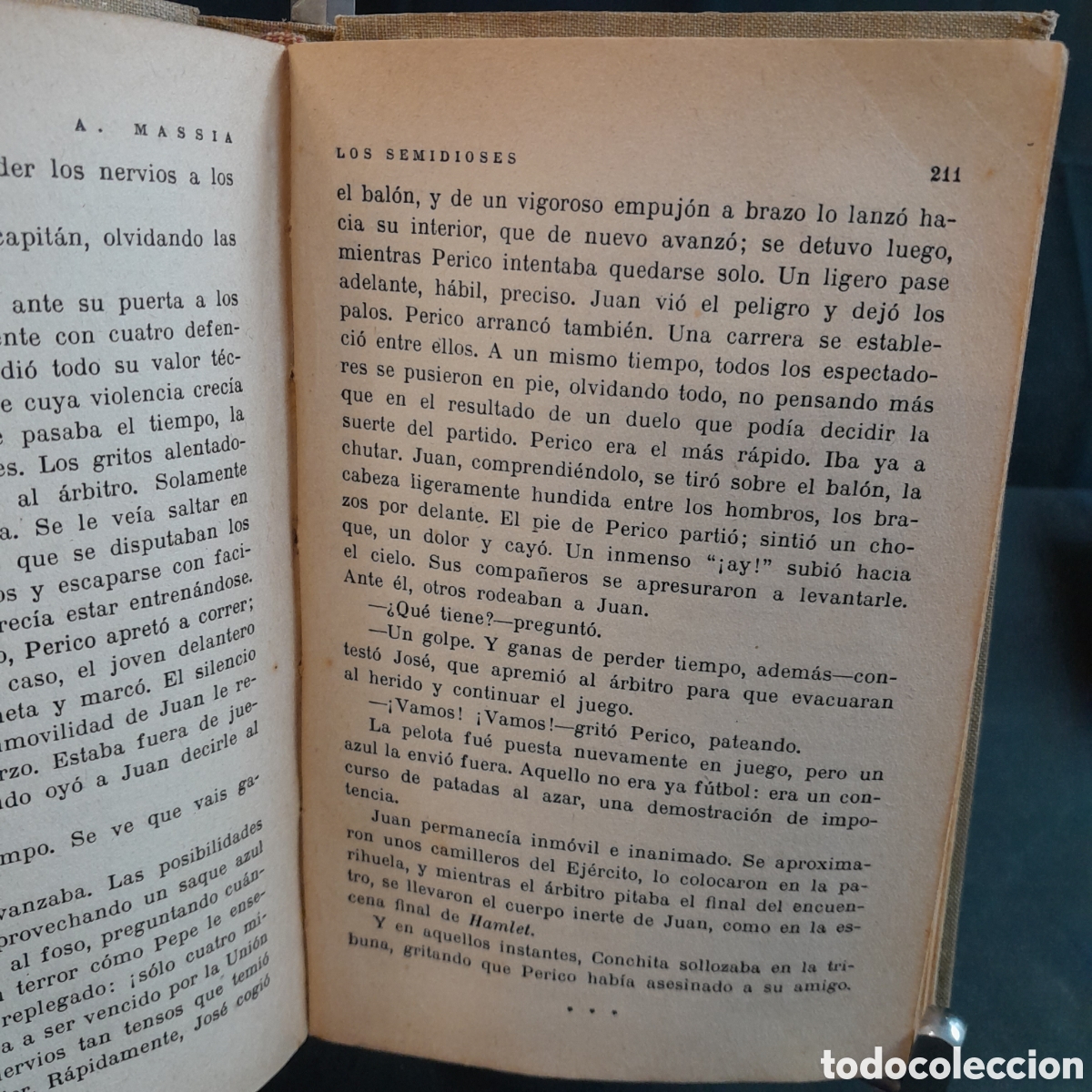 Libros antiguos: L-6332. LOS SEMIDIOSES. A. MASSIA. COLECCION LA NAVE. - Foto 7
