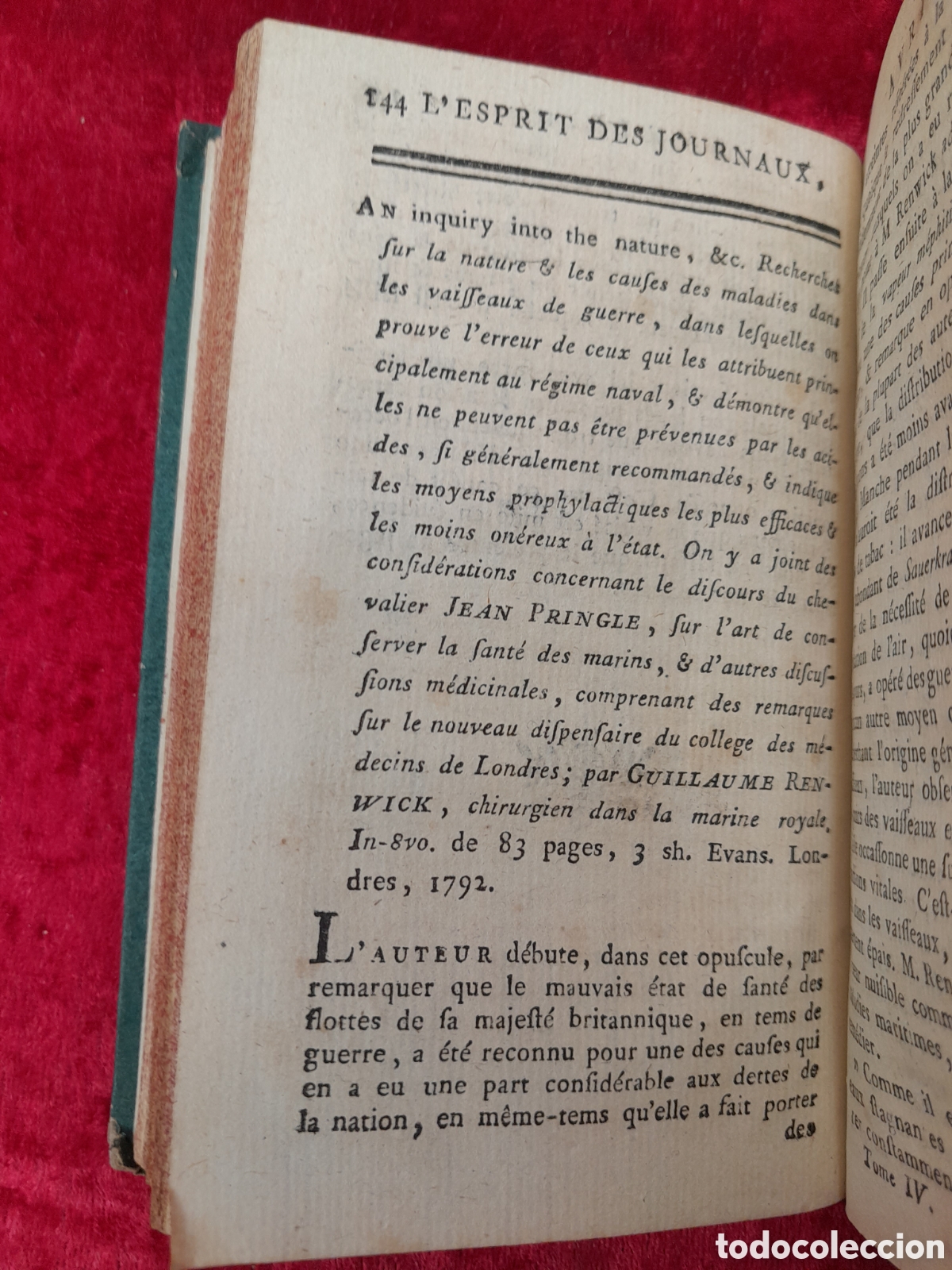 Libros antiguos: L-705. L&rsquo;ESPRIT DES JOURNAUX. - Foto 3