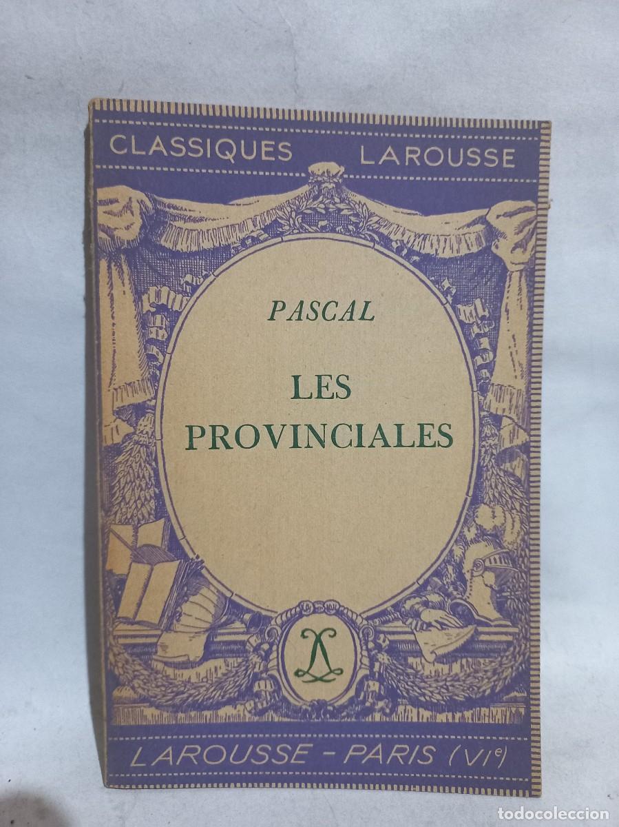 Libros antiguos: Pascal - Les Provinciales - 1934 - Foto 1