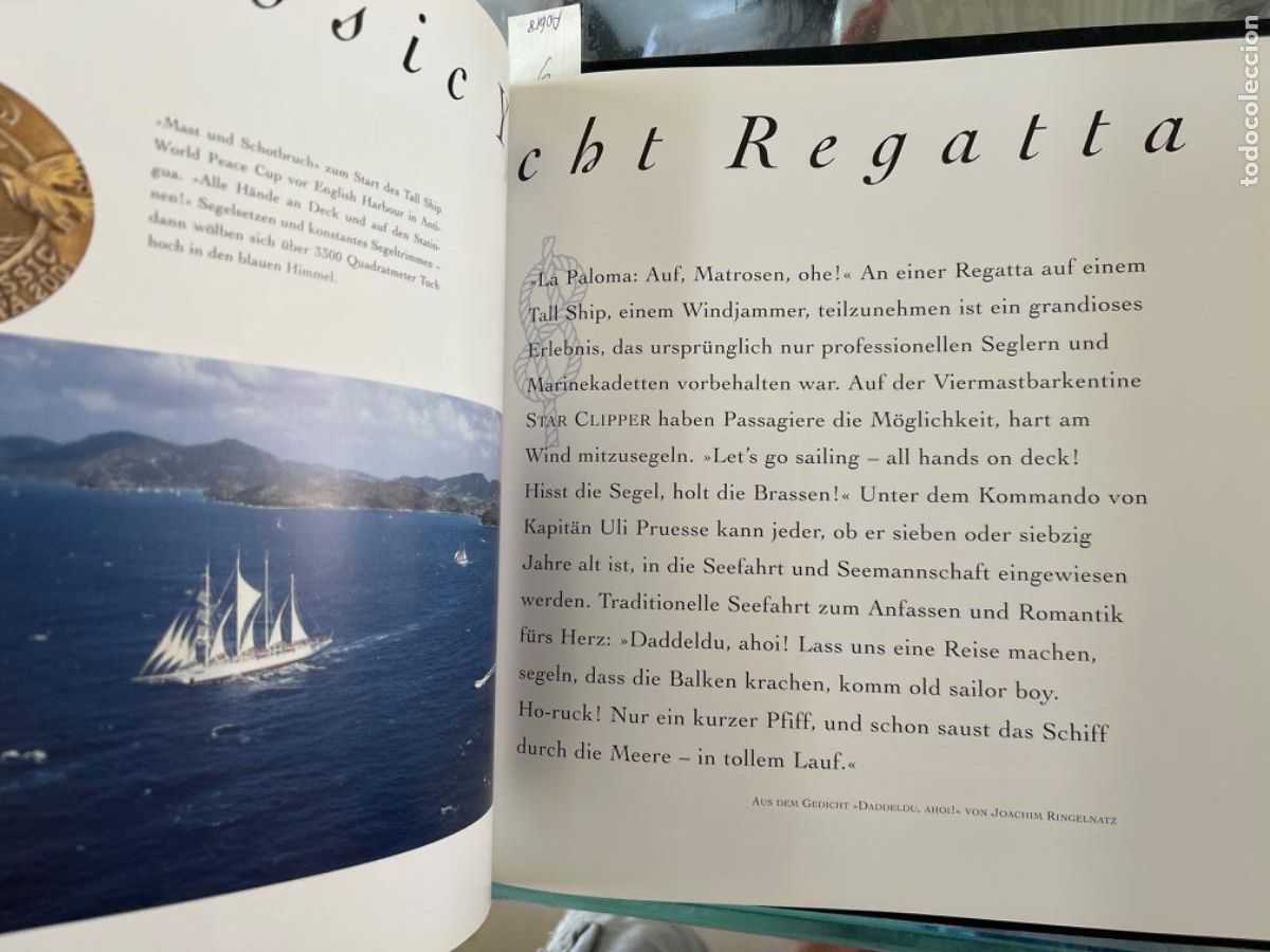 Libros antiguos: SAIL AWAY, MICHAEL FRIEDEL, STAR CLIPPERS - Foto 3