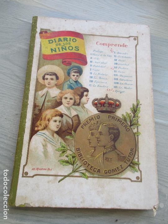 Libri antichi: BIBLIOTECA GOMEZ TUTOR, DIARIO DE LOS NI&Ntilde;OS, PREMIO PRIMERO-S/F-