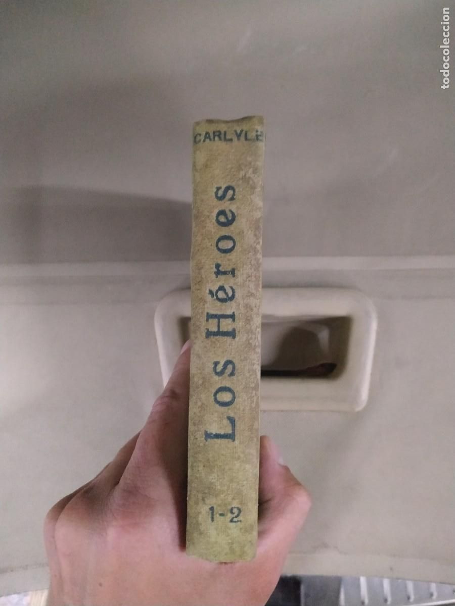 Libros antiguos: 1907 Los h&eacute;roes Tomo I - Thomas Carlyle - Foto 2