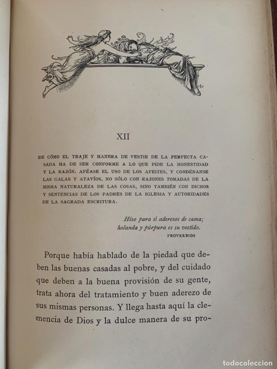 Libros antiguos: La perfecta casada (Bols 24) - Foto 4