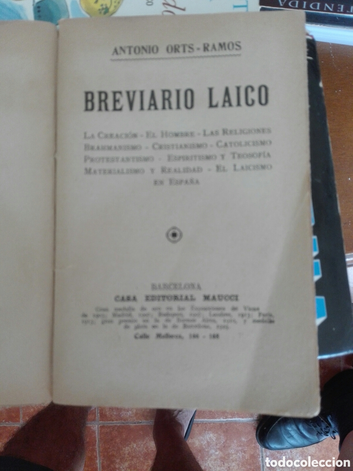 Libros antiguos: Breviario laico - Foto 5