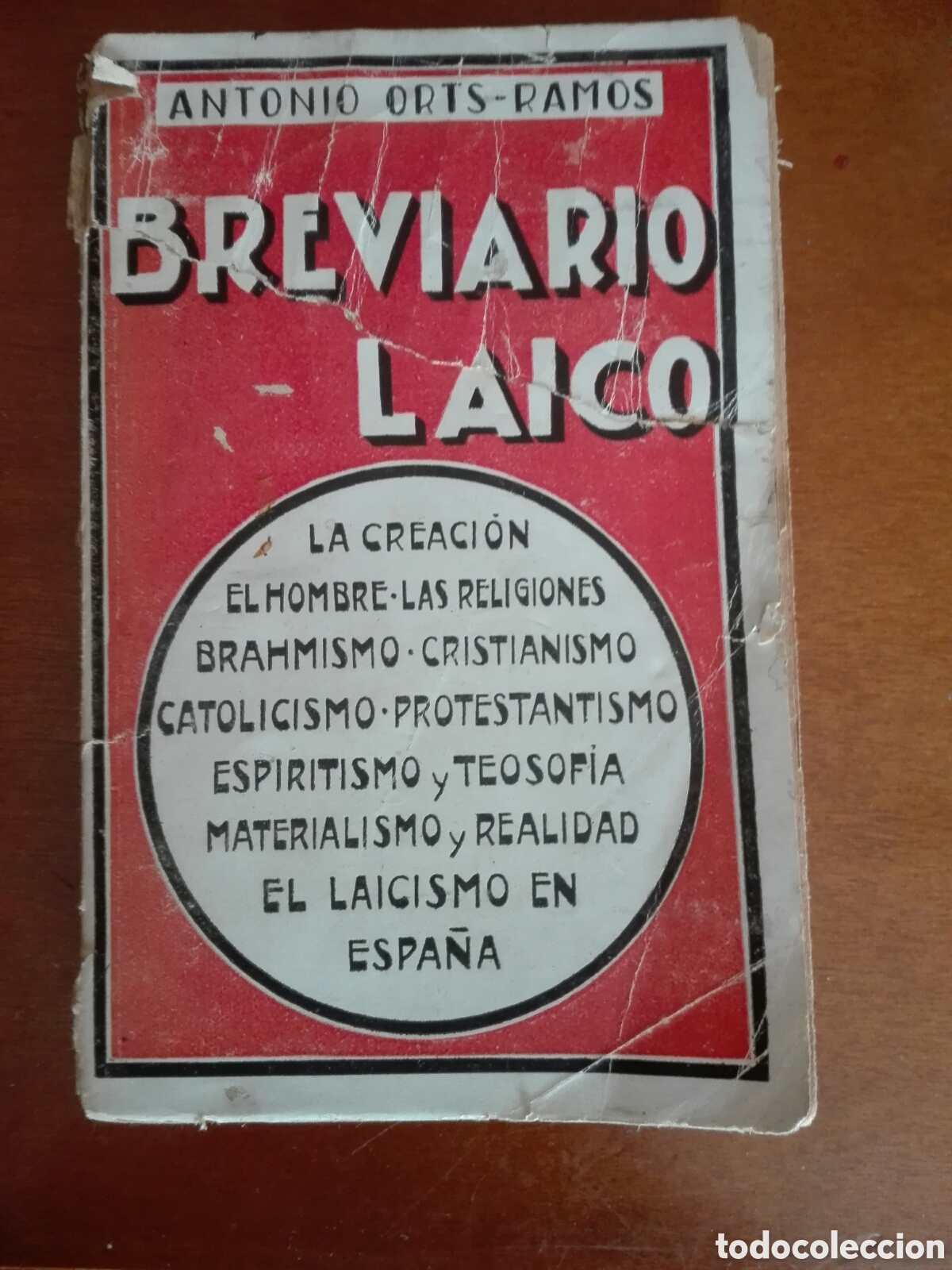 Libros antiguos: Breviario laico - Foto 1