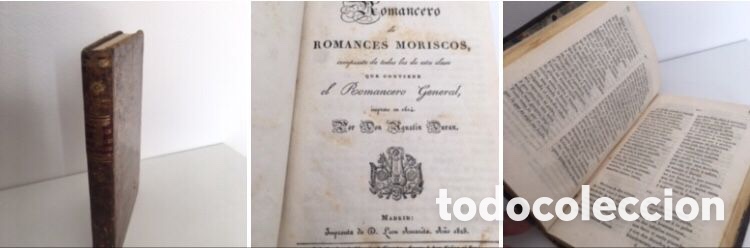 Libros antiguos: MER - Romancero de romances moriscos- i - Foto 4