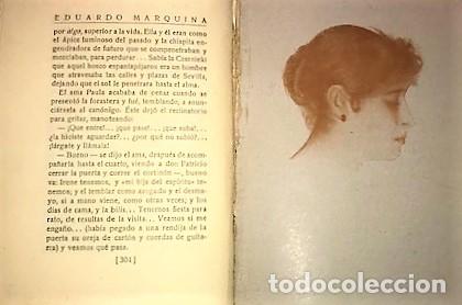 Libros antiguos: EDUARDO MARQUINA ... EL BESO EN LA HERIDA ... 1920 - Foto 2