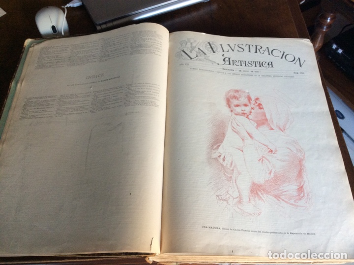 Libros antiguos: Ilustraci&oacute;n Artistica - Foto 3