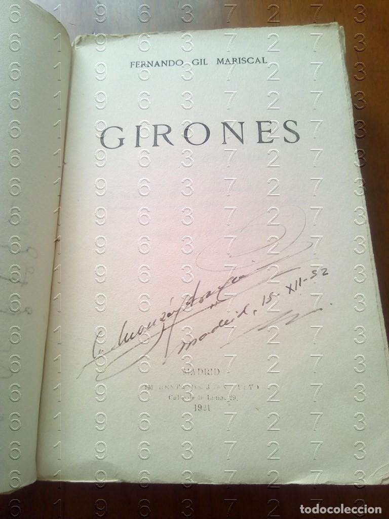Libros antiguos: FERNANDO GIL MARISCAL GIRONES 1921 CR6 - Foto 4