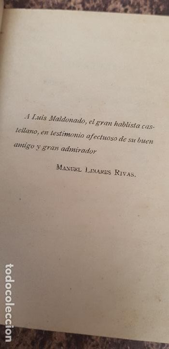 Libros antiguos: MANUEL LINARES RIVAS-COMO HORMIGAS.1917 - Foto 2