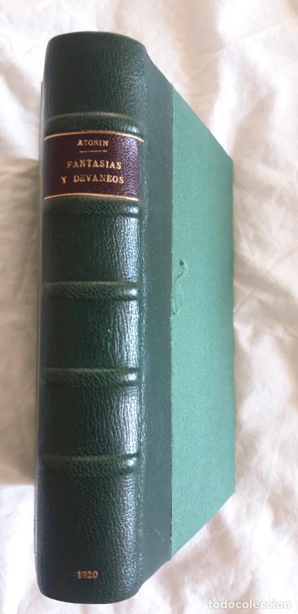 Libros antiguos: Fantasias y Devaneos. Azorin - Foto 2