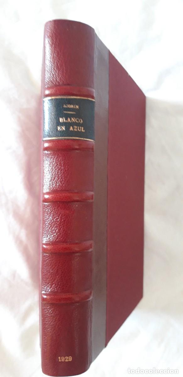 Libros antiguos: Blanco en Azul. Azorin - Foto 2