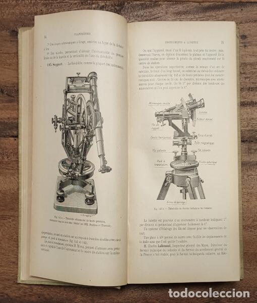Libros antiguos: &Eacute;L&Eacute;MENTS DE TOPOGRAPHIE. GABRIEL, Edmond. Librairie G&eacute;n&eacute;rale. 1910. - Foto 4
