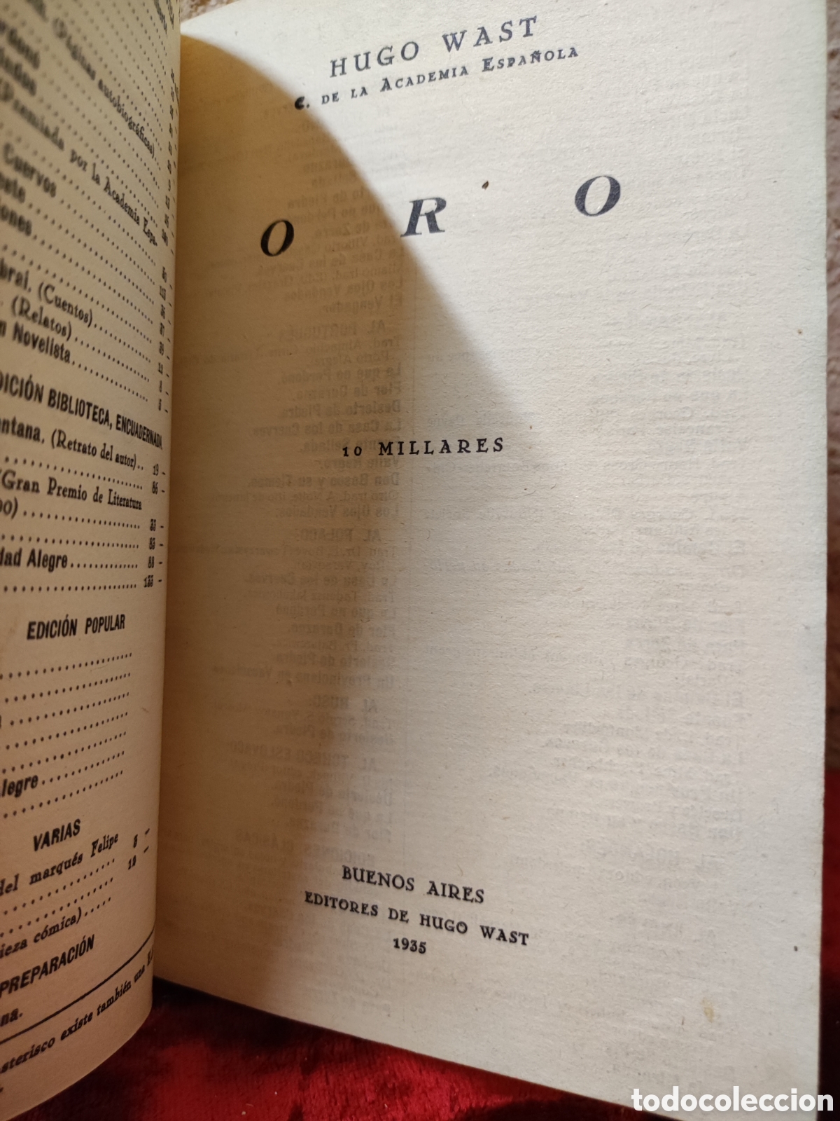 Libros antiguos: Oro libro - Foto 4