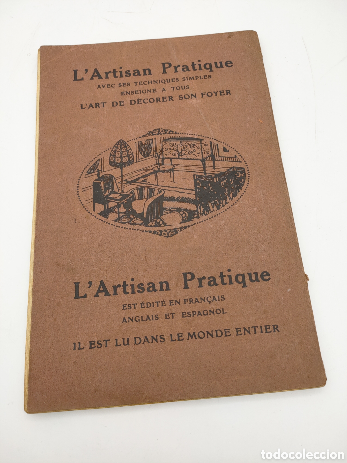 Libros antiguos: Libro t&eacute;cnico trabajo del cuero. - Foto 2