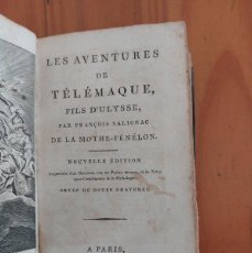 Libros antiguos: LES AVENTURES DE TELEMAQUE- FRANÇOIS SALIGNAC-1804
