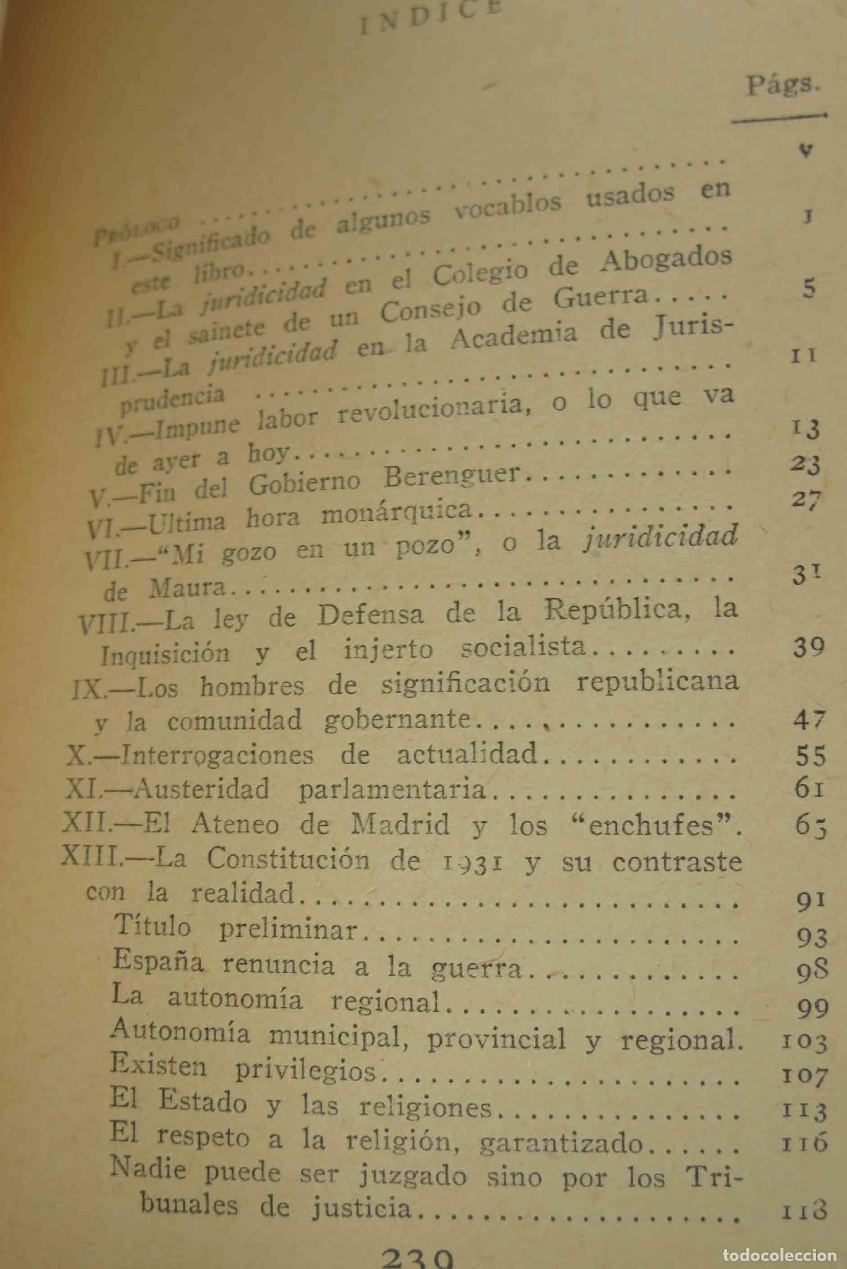 Libros antiguos: Oligarqu&iacute;a y enchufismo. MORAL. 1933 - Foto 2