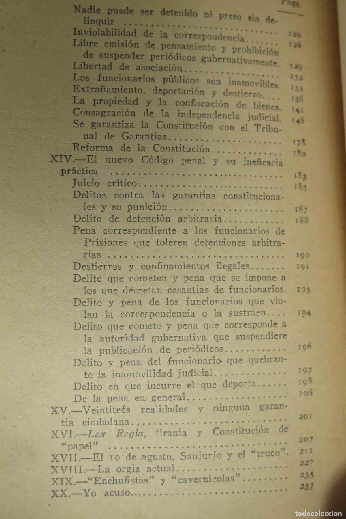 Libros antiguos: Oligarqu&iacute;a y enchufismo. MORAL. 1933 - Foto 3