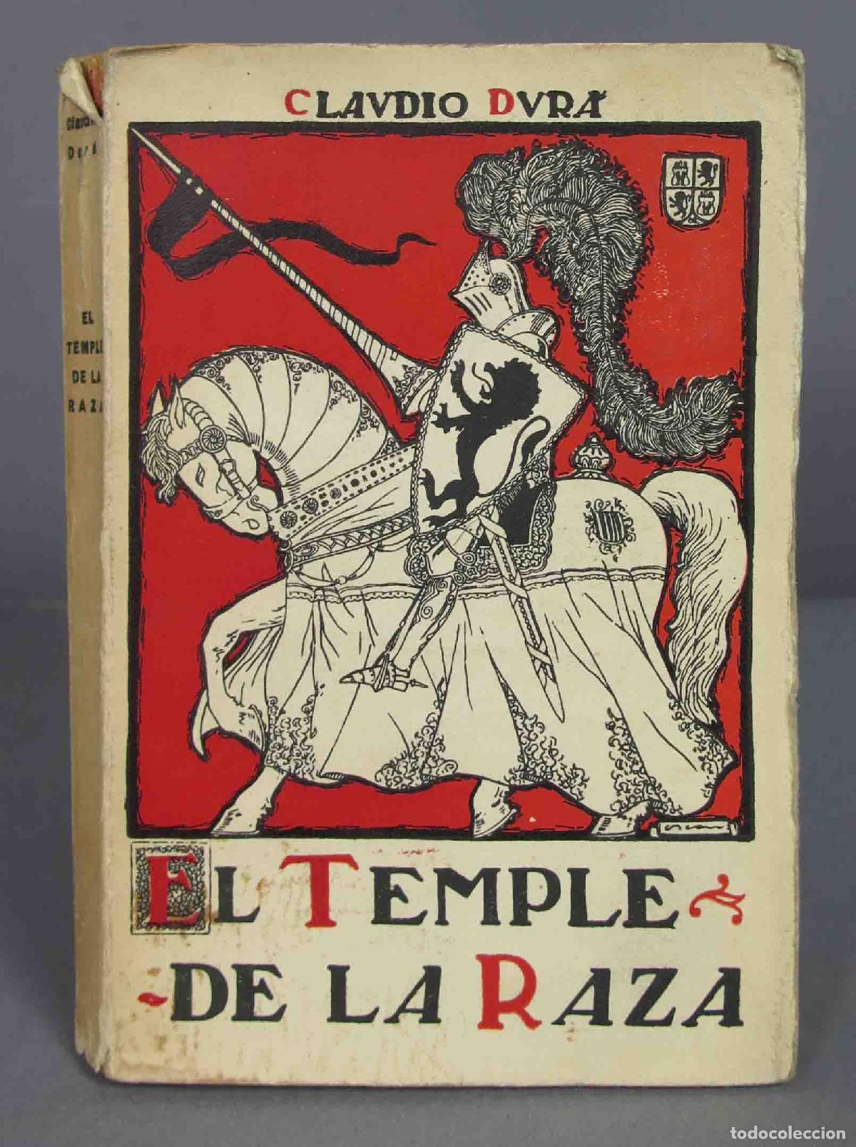 Libros antiguos: El Temple De La Raza. Dur&aacute; Esp&iacute; - Foto 1