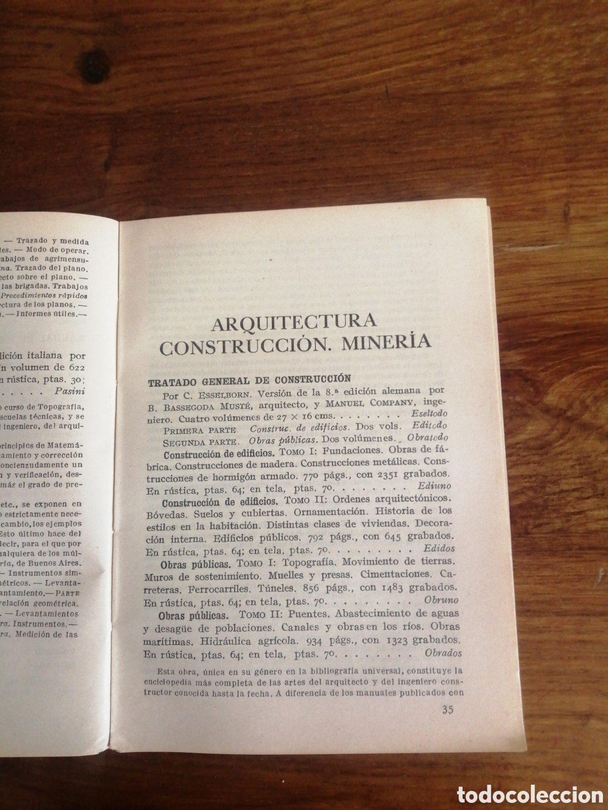 Libros antiguos: Cat&aacute;logo de las ediciones de Gustavo Gili - Foto 5