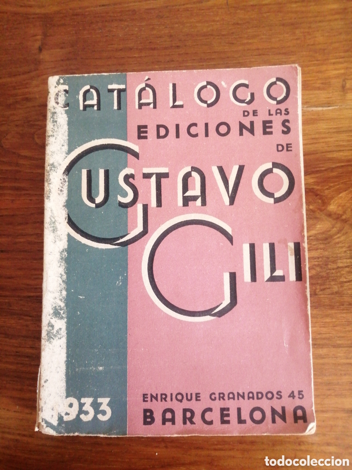 Libros antiguos: Cat&aacute;logo de las ediciones de Gustavo Gili - Foto 1
