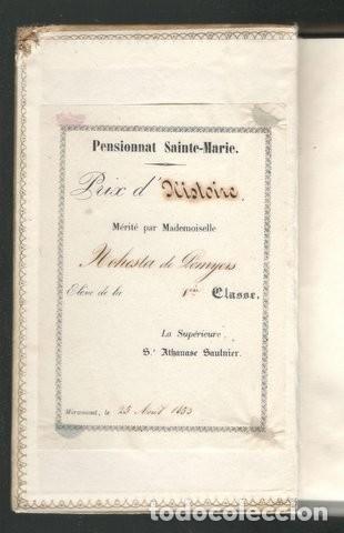 Libros antiguos: Pellico, Silvio: Mes Prisons ou M&eacute;moires ... 1852 - Foto 2
